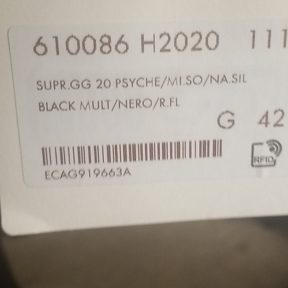 Gucci multi color sneakers